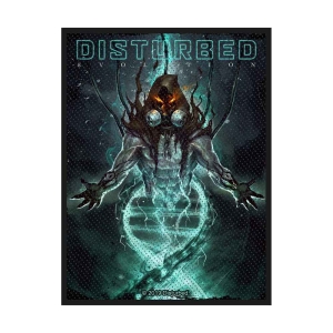 Disturbed - Evolution Hooded Standard Patch in the group MERCHANDISE / Patch / Heavy Metal at Bengans Skivbutik AB (5537849)