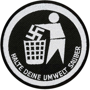 Generic - Halte Deine... Standard Patch in the group OTHER / Merchandise at Bengans Skivbutik AB (5537877)