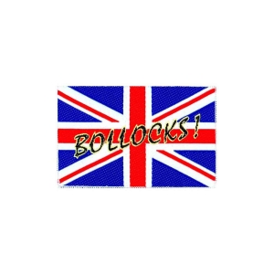 Generic - Union Jack/Bollocks! Standard Patch in the group OTHER / Merchandise at Bengans Skivbutik AB (5537889)