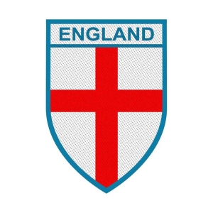 Generic - England Standard Patch in the group OTHER / Merchandise at Bengans Skivbutik AB (5537890)