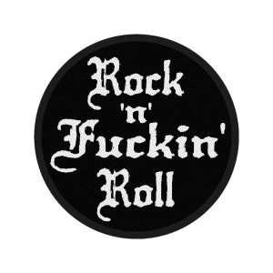 Generic - Rock N Fuckin' Roll Standard Patch in the group OTHER / Merchandise at Bengans Skivbutik AB (5537893)