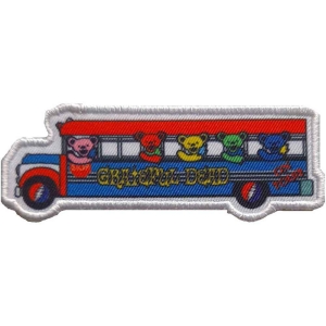 Grateful Dead - Bus Printed Patch in the group MERCHANDISE / Patch / Pop-Rock at Bengans Skivbutik AB (5537911)