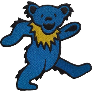 Grateful Dead - Blue Dancing Bear Woven Patch in the group MERCHANDISE / Patch / Pop-Rock at Bengans Skivbutik AB (5537917)