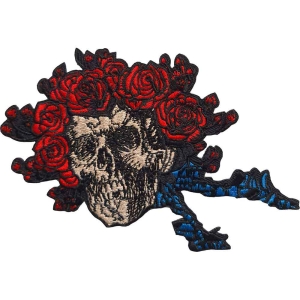 Grateful Dead - Bertha Skull Woven Patch in the group MERCHANDISE / Merch / Pop-Rock at Bengans Skivbutik AB (5537929)