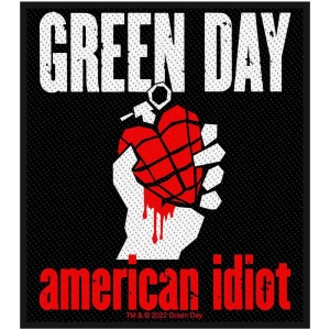Green Day - American Idiot Standard Patch in the group MERCHANDISE / Merch / Punk at Bengans Skivbutik AB (5537934)