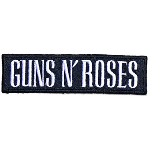 Guns N Roses - Text Logo Woven Patch in the group MERCHANDISE / Merch / Hårdrock at Bengans Skivbutik AB (5537935)
