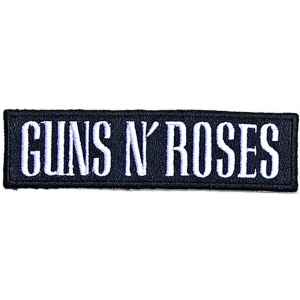 Guns N Roses - Text Logo Woven Patch in the group MERCHANDISE / Patch / Heavy Metal at Bengans Skivbutik AB (5537935)