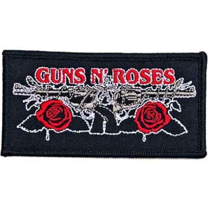 Guns N Roses - Vintage Pistols Woven Patch in the group MERCHANDISE / Patch / Heavy Metal at Bengans Skivbutik AB (5537937)