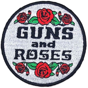 Guns N Roses - Roses Woven Patch in the group MERCHANDISE / Patch / Heavy Metal at Bengans Skivbutik AB (5537940)