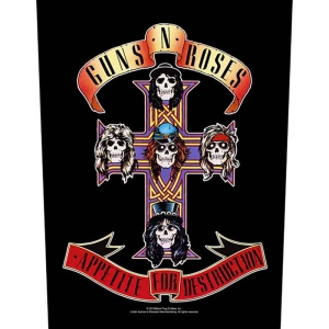 Guns N Roses - Appetite For Destruction Back Patch in the group MERCHANDISE / Patch / Heavy Metal at Bengans Skivbutik AB (5537948)