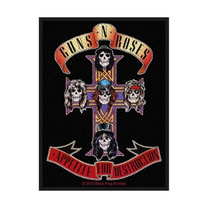 Guns N Roses - Appetite Retail Packaged Patch in the group MERCHANDISE / Patch / Heavy Metal at Bengans Skivbutik AB (5537951)