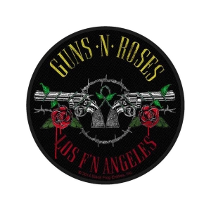 Guns N Roses - Los F'n Angeles Retail Packaged Patch in the group MERCHANDISE / Merch / Hårdrock at Bengans Skivbutik AB (5537952)