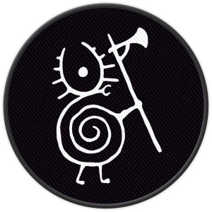 Heilung - Warrior Snail Standard Patch in the group MERCHANDISE / Merch / Pop-Rock at Bengans Skivbutik AB (5537957)