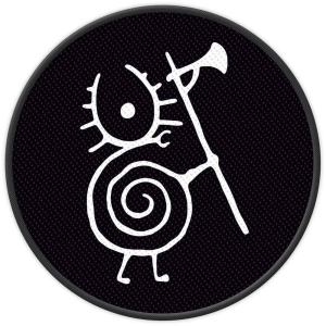 Heilung - Warrior Snail Standard Patch in the group MERCHANDISE / Patch / Pop-Rock at Bengans Skivbutik AB (5537957)