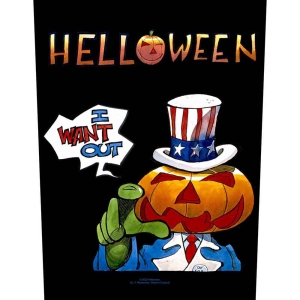 Helloween - I Want Out Back Patch in the group MERCHANDISE / Patch / Heavy Metal at Bengans Skivbutik AB (5537960)