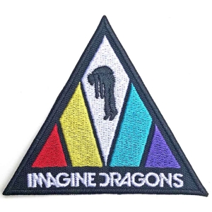 Imagine Dragons - Triangle Logo Woven Patch in the group MERCHANDISE / Merch / Pop-Rock at Bengans Skivbutik AB (5537964)