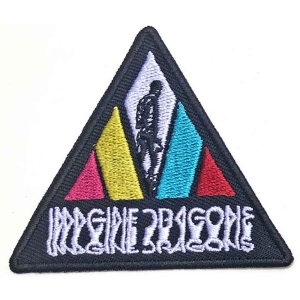 Imagine Dragons - Blurred Triangle Logo Woven Patch in the group MERCHANDISE / Merch / Pop-Rock at Bengans Skivbutik AB (5537965)