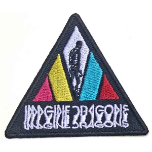 Imagine Dragons - Blurred Triangle Logo Woven Patch in the group MERCHANDISE / Patch / Pop-Rock at Bengans Skivbutik AB (5537965)