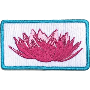 Imagine Dragons - Lotus Flower Woven Patch in the group MERCHANDISE / Patch / Pop-Rock at Bengans Skivbutik AB (5537966)