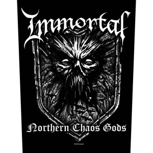 Immortal - Northern Chaos Gods Back Patch in the group MERCHANDISE / Merch / Hårdrock at Bengans Skivbutik AB (5537970)