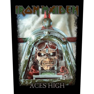 Iron Maiden - Aces High Back Patch in the group MERCHANDISE / Merch / Hårdrock at Bengans Skivbutik AB (5537976)