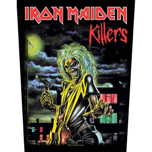 Iron Maiden - Killers Back Patch in the group MERCHANDISE / Merch / Hårdrock at Bengans Skivbutik AB (5537985)