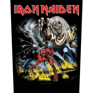 Iron Maiden - Number Of The Beast Back Patch in the group MERCHANDISE / Patch / Heavy Metal at Bengans Skivbutik AB (5537986)