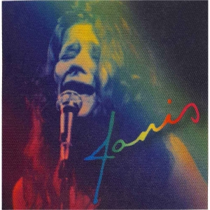 Janis Joplin - Rainbow Printed Patch in the group MERCHANDISE / Merch / Pop-Rock at Bengans Skivbutik AB (5538013)