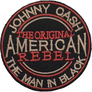 Johnny Cash - American Rebel Woven Patch in the group MERCHANDISE / Patch / Country at Bengans Skivbutik AB (5538014)