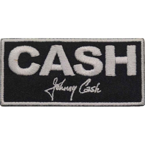 Johnny Cash - Block Woven Patch in the group MERCHANDISE / Patch / Country at Bengans Skivbutik AB (5538015)