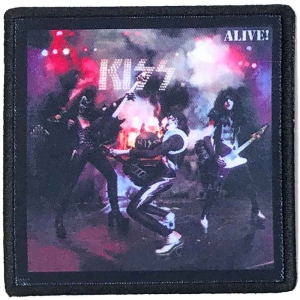 Kiss - Alive! Printed Patch in the group MERCHANDISE / Patch / Heavy Metal at Bengans Skivbutik AB (5538037)