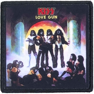 Kiss - Love Gun Printed Patch in the group MERCHANDISE / Patch / Heavy Metal at Bengans Skivbutik AB (5538039)