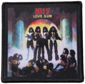 Kiss - Patch Love Gun (8,8 X 8,9 Cm) in the group MERCHANDISE / Patch / Heavy Metal at Bengans Skivbutik AB (5538039)