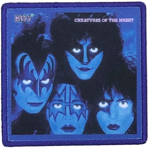 Kiss - Creatures Of The Night Printed Patch in the group MERCHANDISE / Patch / Heavy Metal at Bengans Skivbutik AB (5538041)