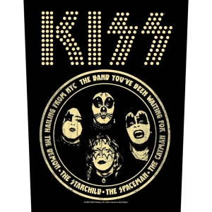Kiss - Hailing From Nyc Back Patch in the group MERCHANDISE / Merch / Hårdrock at Bengans Skivbutik AB (5538054)