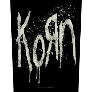 Korn - Splatter Logo Back Patch in the group MERCHANDISE / Patch / Heavy Metal at Bengans Skivbutik AB (5538057)