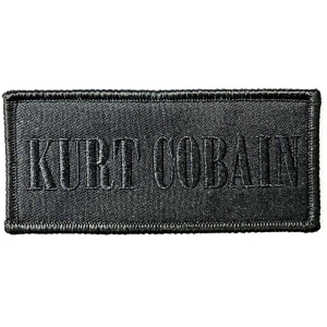 Kurt Cobain - Logo Woven Patch in the group MERCHANDISE / Merch / Hårdrock at Bengans Skivbutik AB (5538074)