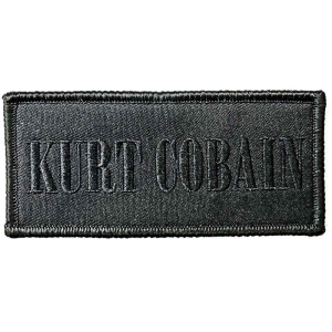 Kurt Cobain - Logo Woven Patch in the group MERCHANDISE / Patch / Heavy Metal at Bengans Skivbutik AB (5538074)