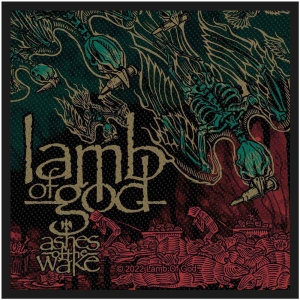 Lamb Of God - Ashes Of The Wake Standard Patch in the group MERCHANDISE / Merch / Hårdrock at Bengans Skivbutik AB (5538077)