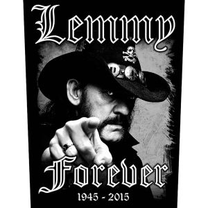 Lemmy - Forever Back Patch in the group MERCHANDISE / Patch / Heavy Metal at Bengans Skivbutik AB (5538078)