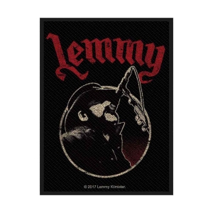 Lemmy - Microphone Standard Patch in the group MERCHANDISE / Patch / Heavy Metal at Bengans Skivbutik AB (5538085)