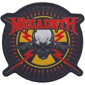 Megadeth - Bullets Printed Patch in the group MERCHANDISE / Merch / Hårdrock at Bengans Skivbutik AB (5538097)
