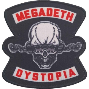 Megadeth - Dystopia Printed Patch in the group MERCHANDISE / Merch / Hårdrock at Bengans Skivbutik AB (5538098)
