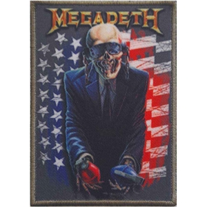 Megadeth - Grenade Usa Printed Patch in the group MERCHANDISE / Merch / Hårdrock at Bengans Skivbutik AB (5538101)