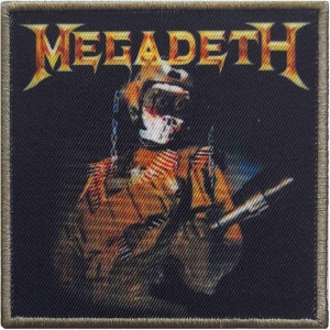 Megadeth - Trooper Printed Patch in the group MERCHANDISE / Merch / Hårdrock at Bengans Skivbutik AB (5538105)