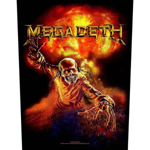 Megadeth - Nuclear Back Patch in the group MERCHANDISE / Merch / Hårdrock at Bengans Skivbutik AB (5538106)