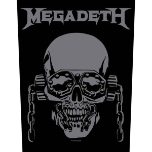 Megadeth - Vic Rattlehead Back Patch in the group MERCHANDISE at Bengans Skivbutik AB (5538108)