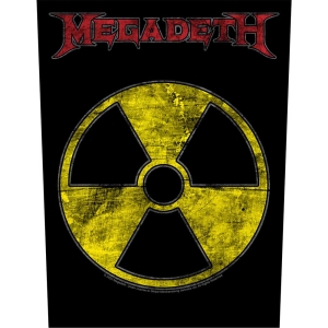 Megadeth - Radioactive Back Patch in the group MERCHANDISE / Merch / Hårdrock at Bengans Skivbutik AB (5538110)