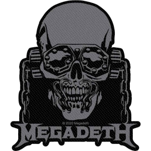 Megadeth - Vic Rattlehead Cut Out Standard Patch in the group MERCHANDISE / Merch / Hårdrock at Bengans Skivbutik AB (5538111)