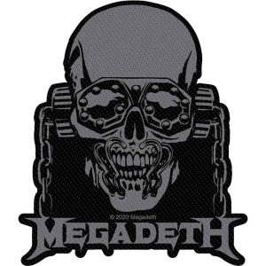 Megadeth - Vic Rattlehead Cut Out Standard Patch in the group MERCHANDISE / Patch / Heavy Metal at Bengans Skivbutik AB (5538111)